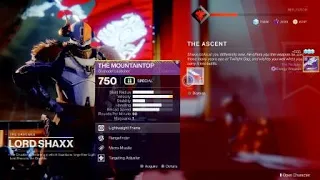 Destiny 2 Weapons : Mountaintop & Recluse & Revoker