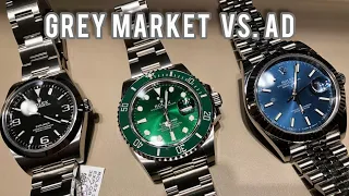 Buying Rolex from AD vs. Grey Dealer (My $0.02)