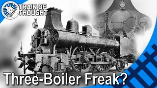 Belgium's Botched three boiler Passenger Engine - Belgian State Railways "195"