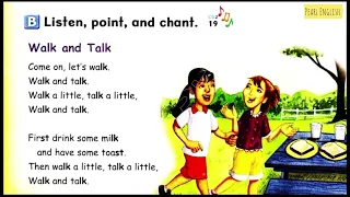 WALK AND TALK (Let's go 4 unit 5)#kidssong