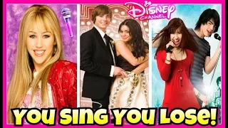 Try Not To Sing Disney Channel Movies Challenge | Descendants 2 You Sing You Lose 2017