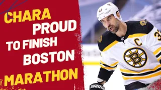 Bruins Legend Zdeno Chara ‘Proud’ To Finish Boston Marathon