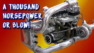 1,000 Horsepower or Bust! We Nearly Blew this Engine Up in the Hunt for a World Record!