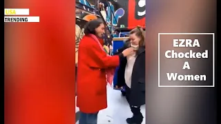 Ezra Miller chocked a women full video