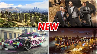 ALL New Features In GTA Expanded And Enhanced! (4K Graphics Modes, Character Transfer & MORE)