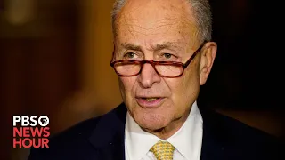 Senate Majority Leader Chuck Schumer discusses Democrats' major climate and health bill