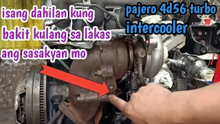 mitsubishi pajero 4d56 turbo intercooler..