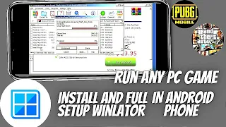 🔥 How To Install And Setup Winlator On Android !! Run Any Pc Game In Android phone !! Run exe file 🔥