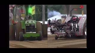 Unlimited modified tractors at Tomah, Wisconsin 2019