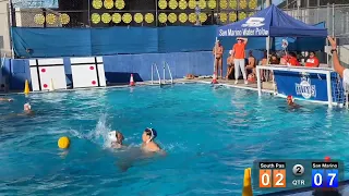 South Pasadena Varsity Boys Water Polo vs. San Marino 10/18 q. 2
