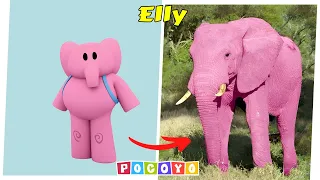 🐘 POCOYO Characters in Real Life 👉 @The_Boom.