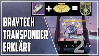 Destiny 2 ► Braytech Transponder Erklärt | Technotrups Standorte und mehr