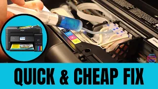How To Clean / Unclog Printhead - Epson Eco Tank 4750
