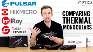 Thermal Comparison (Pulsar, HIK Micro , Guide, InfiRay) - Quickfire Review