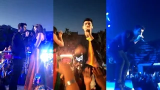 DNCE performing at the iHeartRadio Summer Pool Party (ft. Hailee Steinfeld)