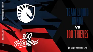 TL vs 100 - Week 3 Day 1 | LCS Spring Split | Team Liquid Honda vs. 100 Thieves (2023)