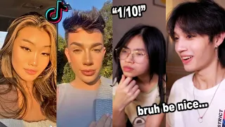 My SAVAGE AF Sis Rating All These Tiktok Glowup Transformations (hilarious) 💀