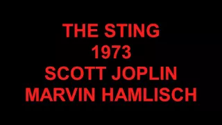 THE STING - SCOTT JOPLIN - MARVIN HAMLISCH