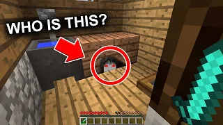 We are NOT ALONE in this Creepy Minecraft World... (SCARY)