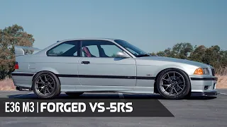 BMW E36 M3 on Apex VS-5RS Forged Wheels