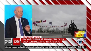 Mircea Geoană: Trebuie să spunem ţărilor că dacă sunt pregătite, intră în NATO