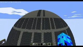 How I made the DeathStar from Star Wars in Minecraft Part 1