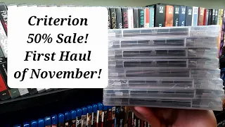 Criterion 50% Sale November Haul! 8 New Titles... What Did I Grab?