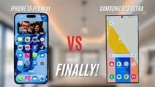 iPhone 15 Pro Max vs Samsung Galaxy S23 Ultra - BIG COMPARISON