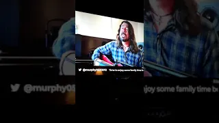 Dave Grohl playing My Hero at the Iheartradio living room concert