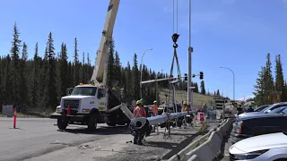 Bragg Creek Traffic Signal Install May 14 & 15, 2021