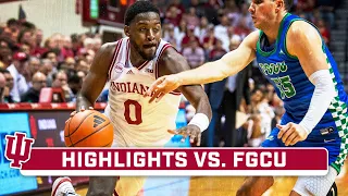 Florida Gulf Coast at Indiana | Highlights | Big Ten Basketball | Nov. 7, 2023