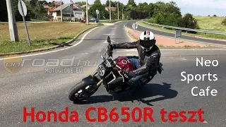 Honda CB650R Neo Sports Cafe teszt - Onroad.hu