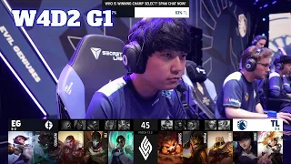 EG vs TL | Week 4 Day 2 S13 LCS Spring 2023 | Evil Geniuses vs Team Liquid W4D2 Full Game