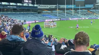 GARY ROHAN KICK AFTER SIREN, GEELONG CATS V WESTERN BULLDOGS RND 14 2021