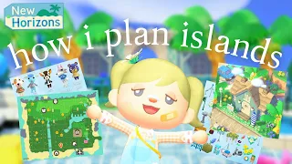 How I Plan My Islands and Actually Finish Them | Animal Crossing New Horizons