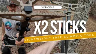 XOP X2 Climbing Sticks First Impressions | Saddle Hunting Light weight for public land hunting.