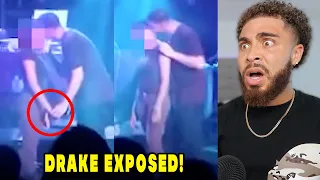 Drake GR00M!NG 17 Yr Old LIVE On Stage!! *RAW FOOTAGE*