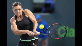 Simona Halep vs Sloane Stephens Miami 2015 Highlights