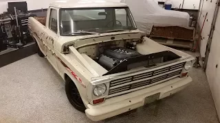 1969 Ford F100 5.0 Coyote Swap Project