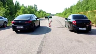 Opel Astra. Гайтанов Глеб vs.  Lada Granta. Новожилов Александр. Класс FSL