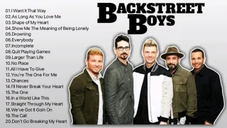 Backstreet Boys Greatest Hits Full Album | Best of Backstreet Boys