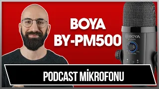 Boya BY-PM500 USB Condenser Podcast Mikrofonu İncelemesi