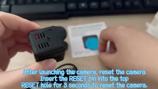 X6 mini wifi camera Operation video