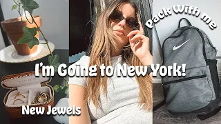 PREP FOR NEW YORK CITY | PACKING, LINJER JEWELRY HAUL + A BUSY WORK DAY