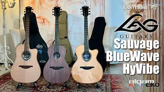 LAG Guitars - Sauvage - BlueWave - HyVibe | Recensione