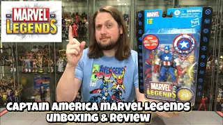 Captain America Marvel Legends Unboxing & Review!