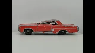 Matchbox Series No 22 Pontiac G.P Sports Coupe - Restoration Video