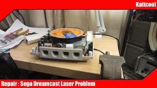 Repair : Sega dreamcast not reading discs