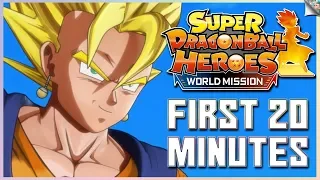 Super Dragon Ball Heroes: World Mission Gameplay & Opening Movies (Nintendo Switch)