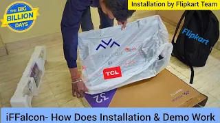 iFFALCON by TCL S53 32 inch Smart LED TV (iFF32S53) | Installation & Demo by Flipkart Team